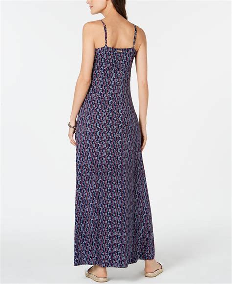 Michael Kors Wave Mosaic Printed Maxi Dress, Regular & Petite